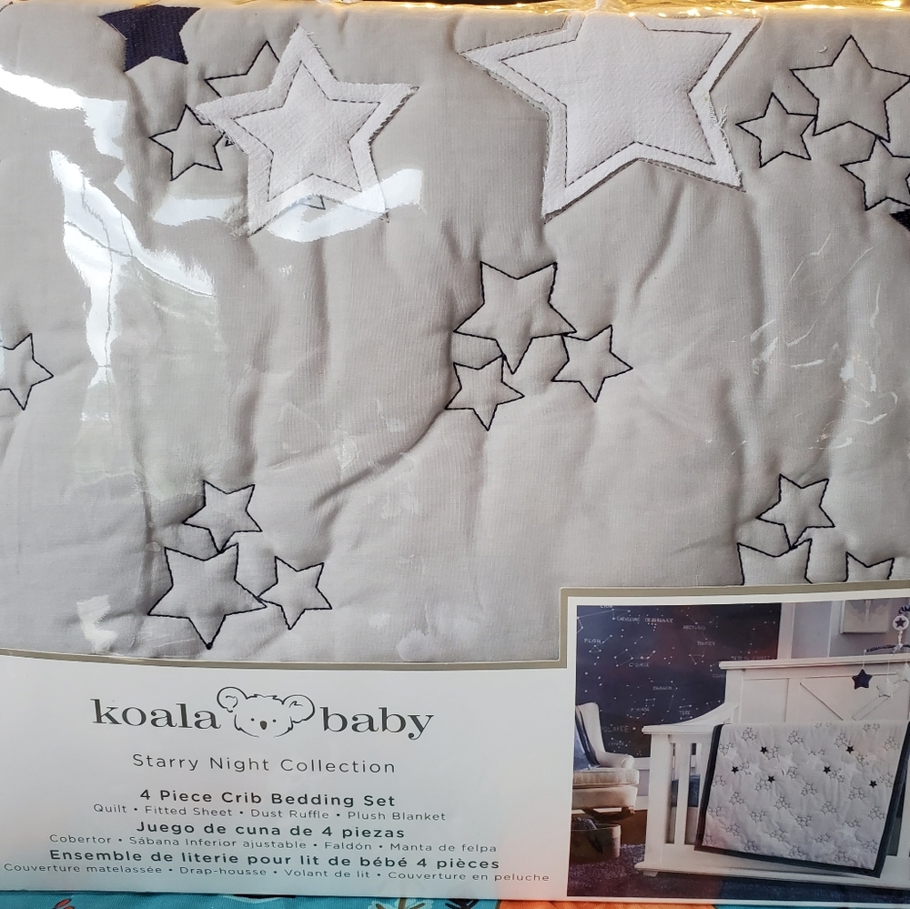 Starry Night crib bedding set